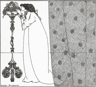The Savoyn kannen suunnittelu, 1896 tekijältä Aubrey Beardsley