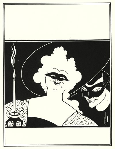 "The Yellow Book", osan I kansisuunnittelu tekijältä Aubrey Beardsley