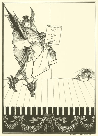 Savoyn suunnitteluesite tekijältä Aubrey Beardsley