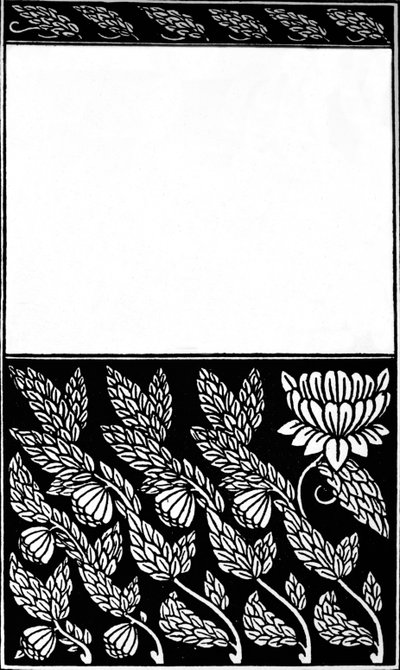 Design for Cover of Nobodys Fault, 1914 tekijältä Aubrey Beardsley