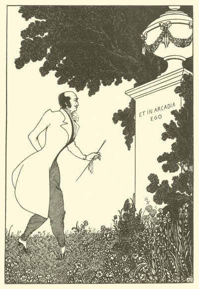 Et In Arcadia Ego tekijältä Aubrey Beardsley