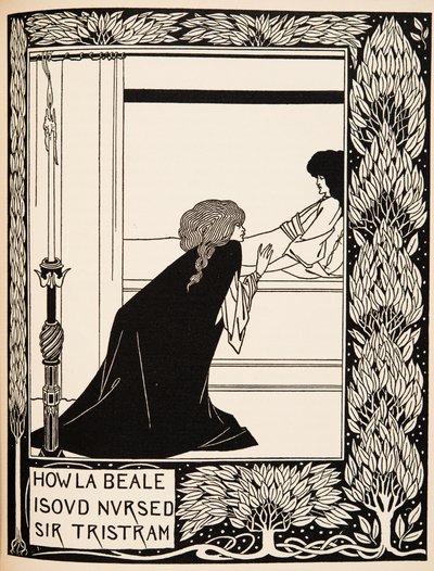 Kuinka La Beale Isoud hoiti Sir Tristramia... tekijältä Aubrey Beardsley