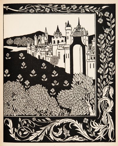 Kuinka kuningatar Guenever ratsasti Mayingilla... tekijältä Aubrey Beardsley