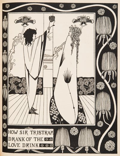 Kuinka Sir Tristram joi lemmenjuoman tekijältä Aubrey Beardsley