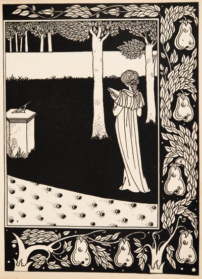La Beale Isoud at Joyous Gard tekijältä Aubrey Beardsley