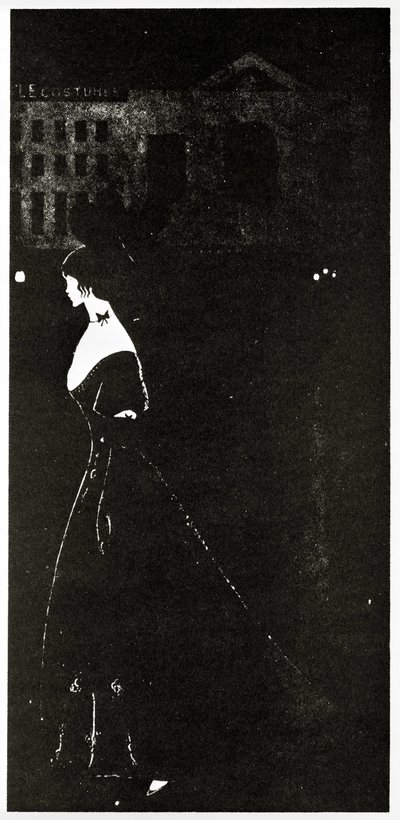 Yö, 1894 tekijältä Aubrey Beardsley