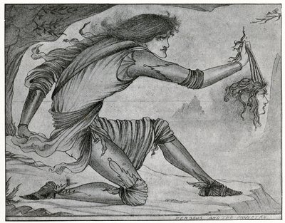 Perseus ja Gorgon tekijältä Aubrey Beardsley