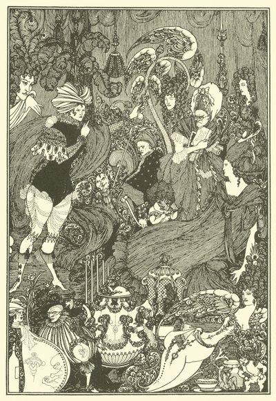 Pernan luola tekijältä Aubrey Beardsley