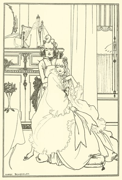 The Coiffing tekijältä Aubrey Beardsley