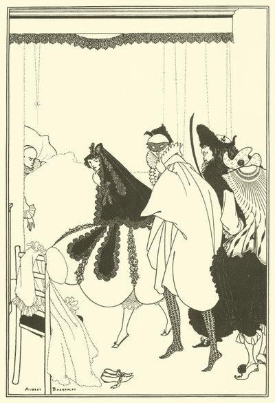 Pierrotin kuolema tekijältä Aubrey Beardsley
