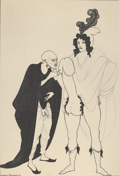 The Examination of the Herald, The Lysistrata of Aristophanes, noin. 1926. tekijältä Aubrey Beardsley