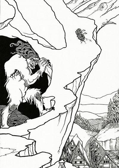 The Landslip, Bjornonin teoksen 
