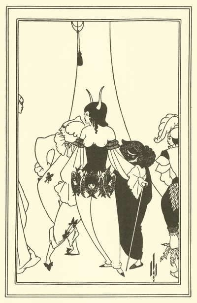 Punaisen kuoleman naamio tekijältä Aubrey Beardsley
