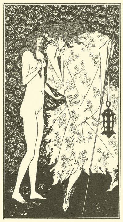 Salaperäinen ruusutarha tekijältä Aubrey Beardsley