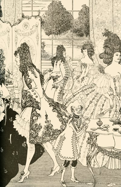 Lukon raiskaus, 1896, 1928. tekijältä Aubrey Beardsley