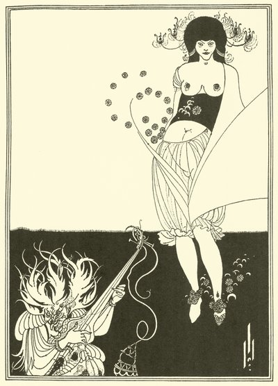 Vatsan tanssi tekijältä Aubrey Beardsley