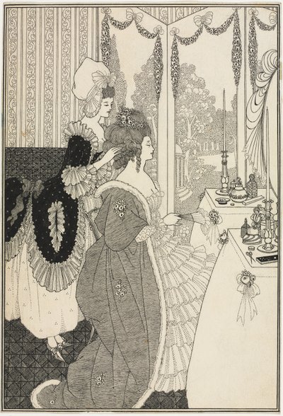 WC, Alexander Popen Lukon raiskauksesta tekijältä Aubrey Beardsley
