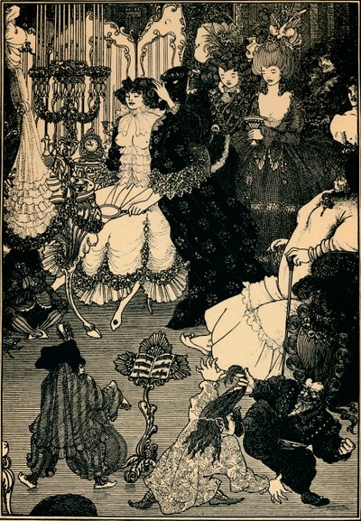 Helenin wc, 1890-luku, 1935. tekijältä Aubrey Beardsley