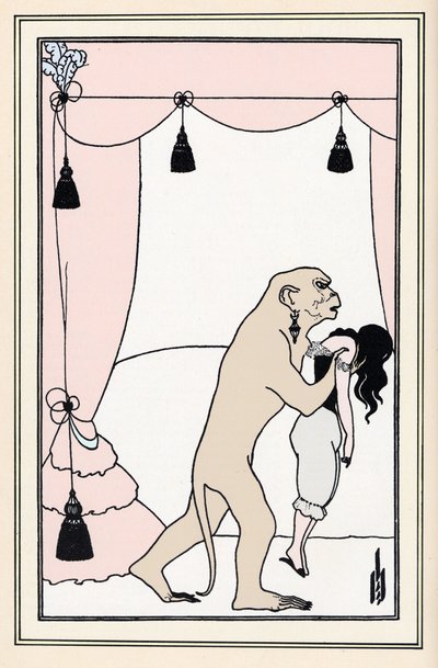 Uusi "Salamurha ruumishuoneen kadulla" tekijältä Aubrey Beardsley