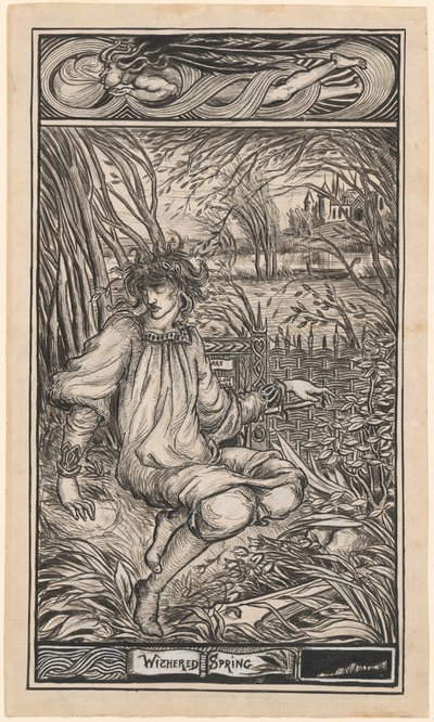Kuihtunut kevät tekijältä Aubrey Beardsley