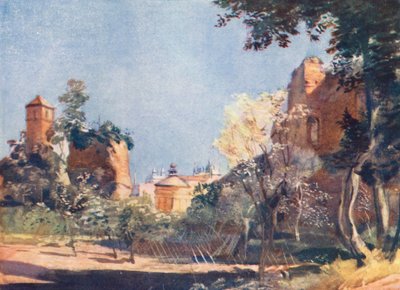 Rooma: S Giovanni in Oleo (värilitro). tekijältä Aubrey Waterfield