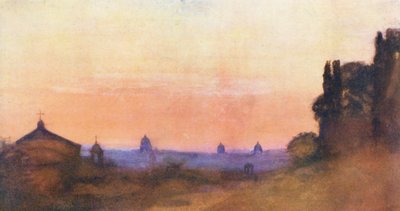 Rooma: (värilitra): Näkymä Palatinukselta. tekijältä Aubrey Waterfield