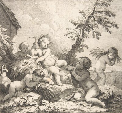 Kesä, 1735 tekijältä Audran Benoit II