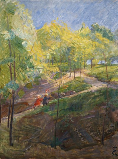 Sankthanshaugen / Luonnos tekijältä August Eiebakke