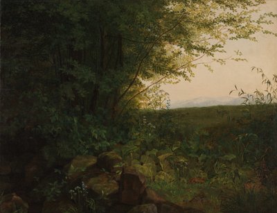 Metsän reunalla, n. 1820. tekijältä August Heinrich