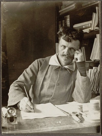 Omakuva tekijältä August Johan Strindberg