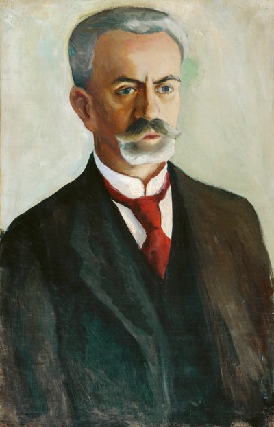 Bernhard Koehlerin muotokuva tekijältä August Macke