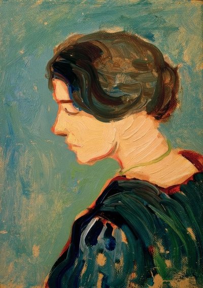 Elisabeth Macke, Studienkopf tekijältä August Macke