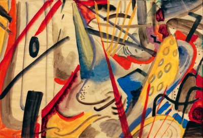 Värikoostumus II tekijältä August Macke