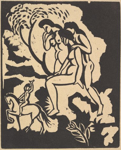 Tervehdys tervehdys, 1912. tekijältä August Macke