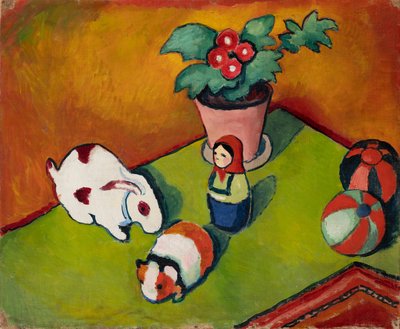 Pikku Walterin lelut tekijältä August Macke