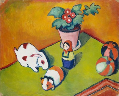 Pikku Walterin lelut tekijältä August Macke