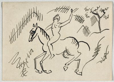 Alaston Rider tekijältä August Macke