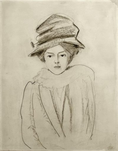 Muotokuva Elly Jost tekijältä August Macke