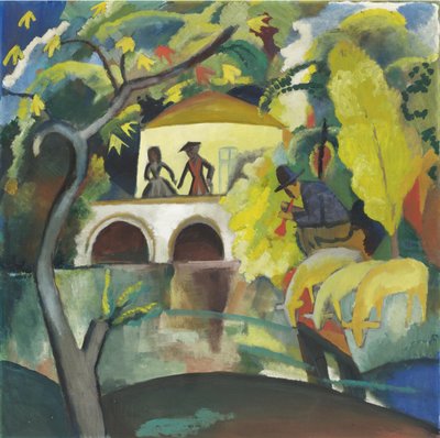 Rokokoo, 1912 tekijältä August Macke