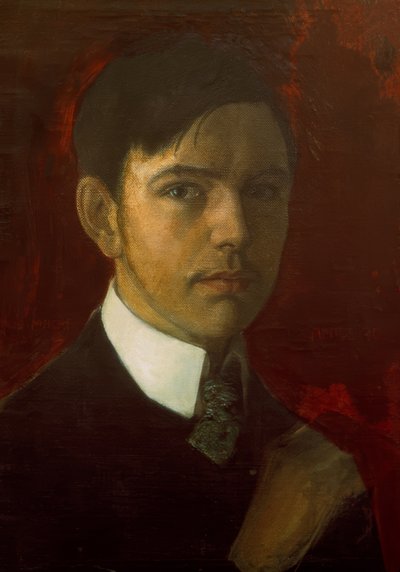 Selbstbildnis tekijältä August Macke
