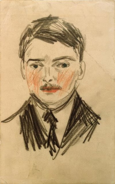 Selbstporträt tekijältä August Macke
