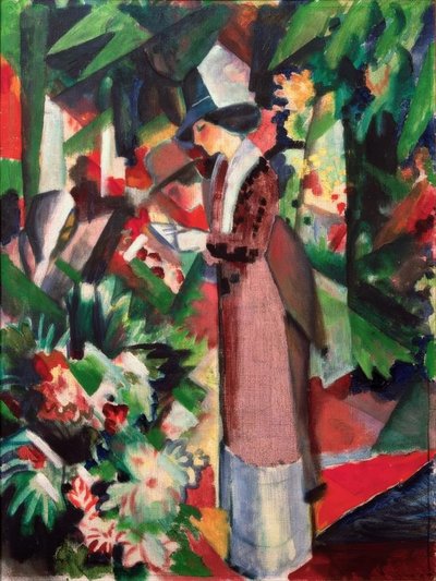 Kävele kukissa tekijältä August Macke