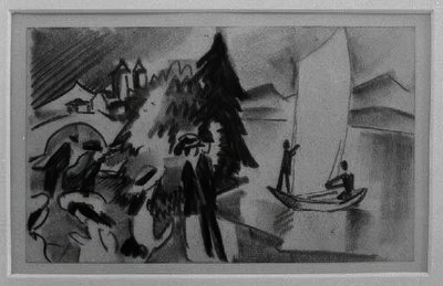 Keltaisten purjeiden tutkimus tekijältä August Macke
