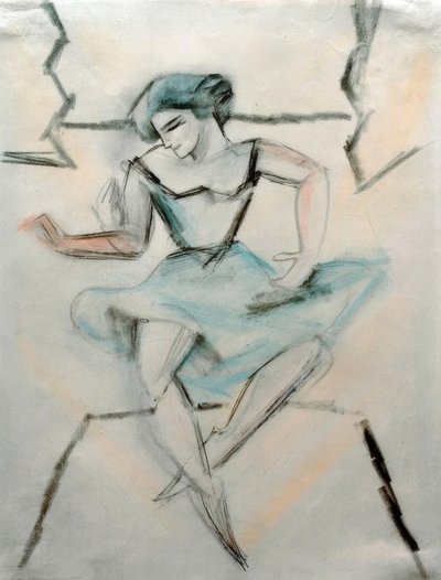 tanssija tekijältä August Macke