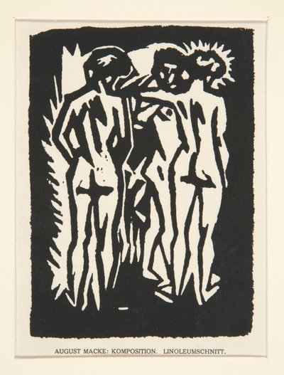 Kolme alastona tekijältä August Macke