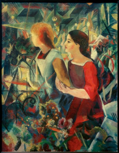 Zwei Mädchen tekijältä August Macke