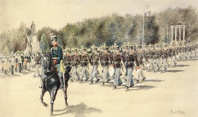 Akateemisen pataljoonan Maly Defilade tekijältä August von Maly