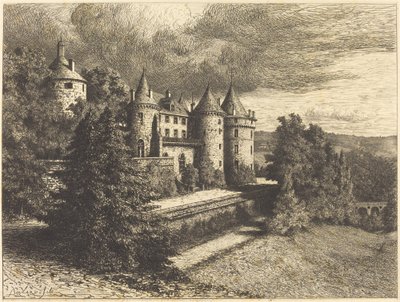 Château nousussa tekijältä Auguste Boulard