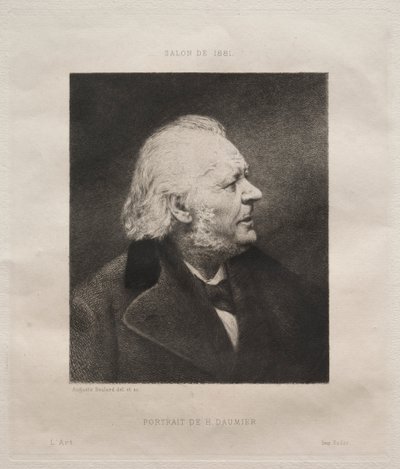 Honoré Daumier, 1881. tekijältä Auguste Boulard
