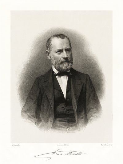 Bon Louis Henri Martin, 1865-66 tekijältä Auguste Charles Lemoine